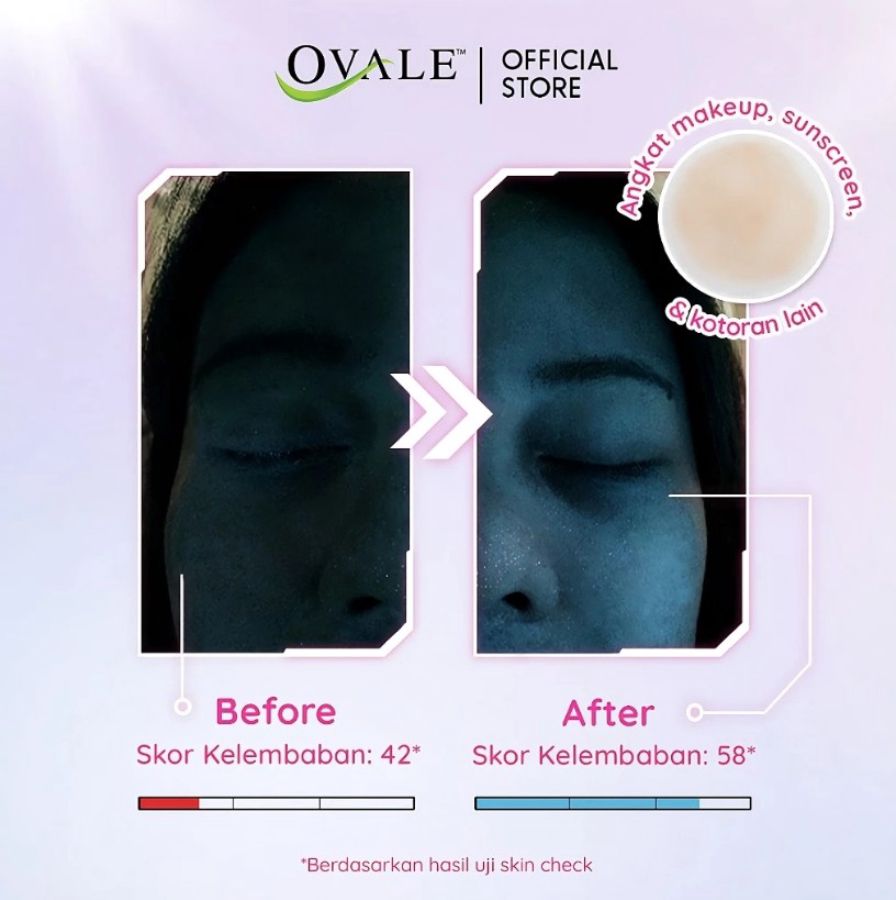 Ovale H2O Glow & Hydrate Micellar Water 300ml