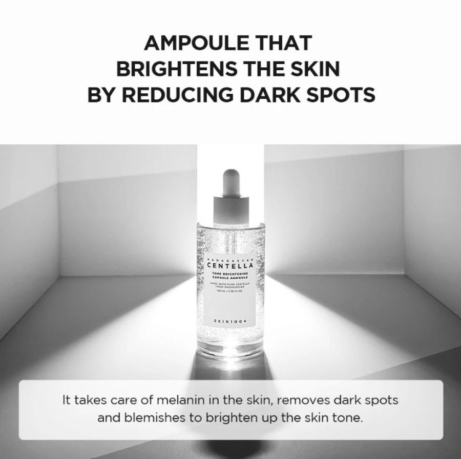 SKIN1004 Madagascar Centella Tone Brightening Capsule Ampoule Serum Wajah 50ml