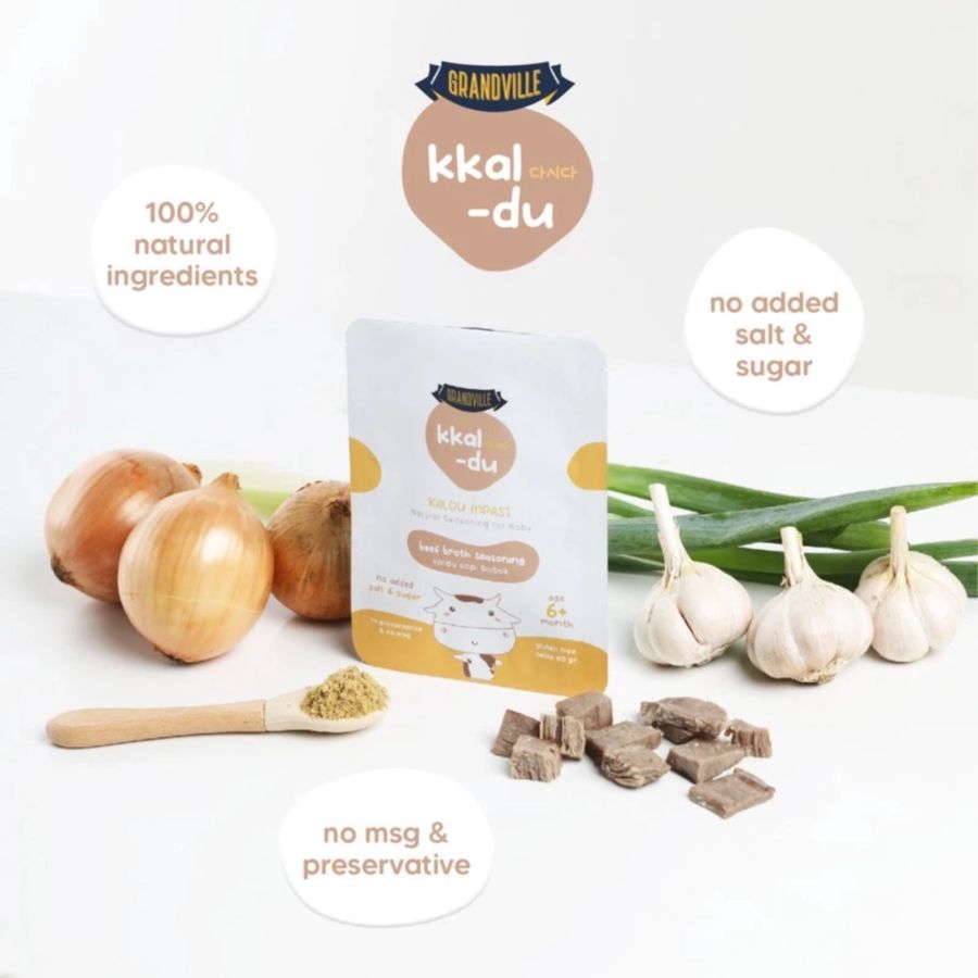 Grandville Kkal-Du Beef Broth Seasoning Kaldu MPASI 40gram