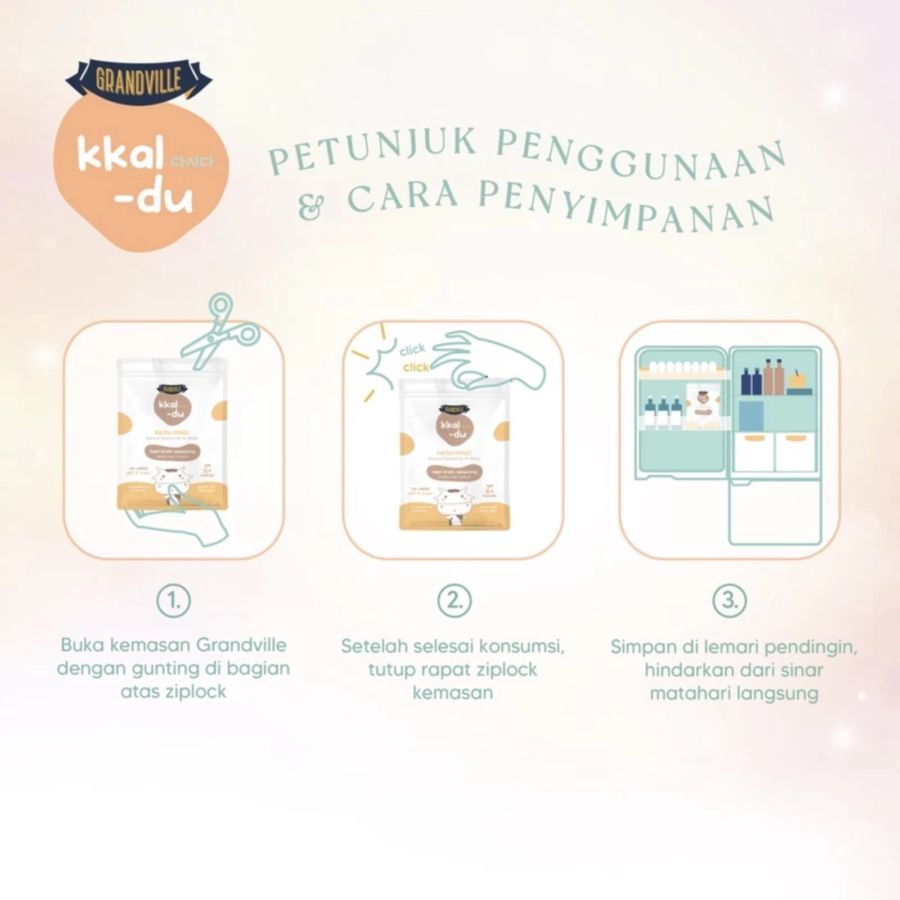 Grandville Kkal-Du Beef Broth Seasoning Kaldu MPASI 40gram