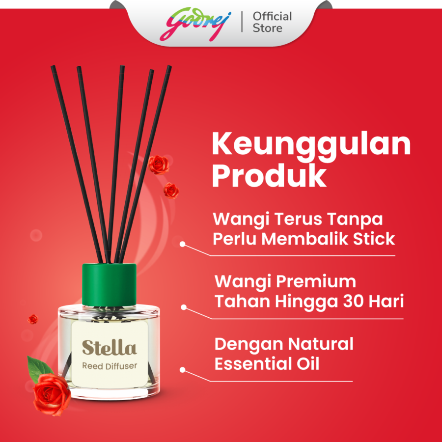 Stella Rosewood Harmony Reed Diffuser Set 30ml