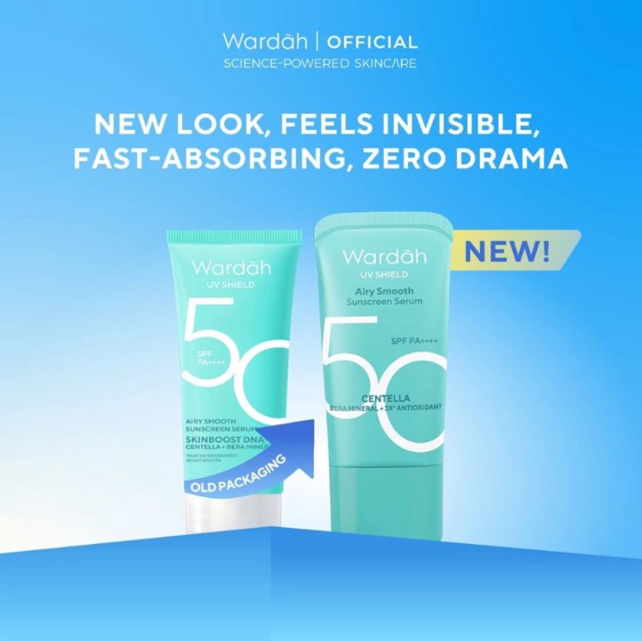 Wardah UV Shield Airy Smooth Sunscreen Serum SPF 50 PA++++ 25ml