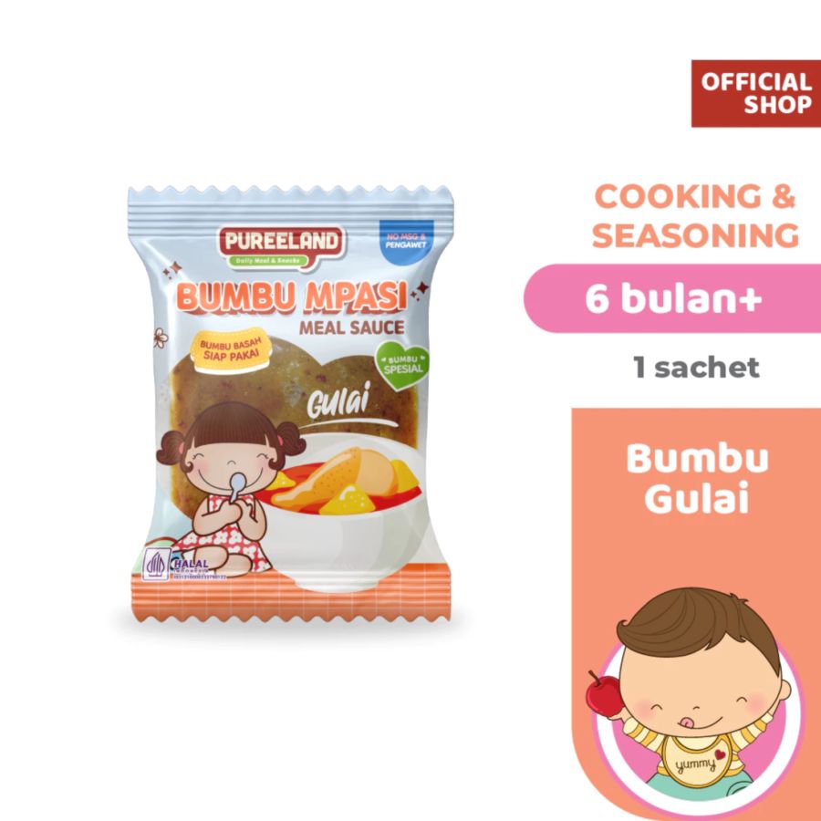 Pureeland Bumbu MPASI ⁠Gulai 30gram