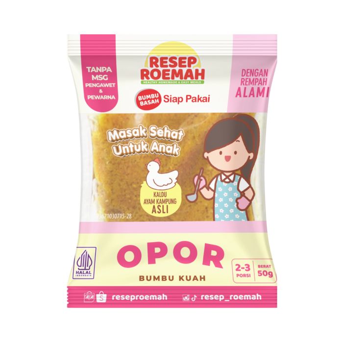 Resep Roemah Bumbu Instant Anak Kuah Opor