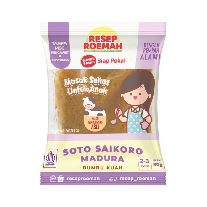 Resep Roemah Bumbu Basah Siap Pakai Soto Saikoro Madura Bumbu Kuah