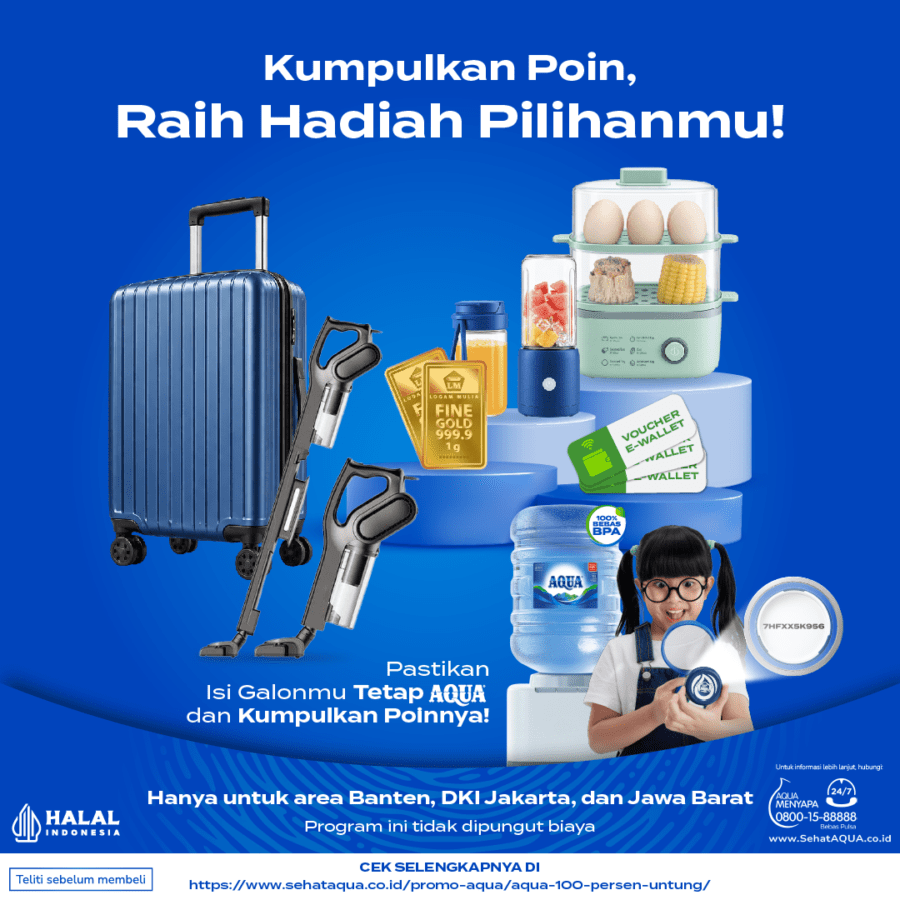 REFILL AQUA Mineral Water Galon