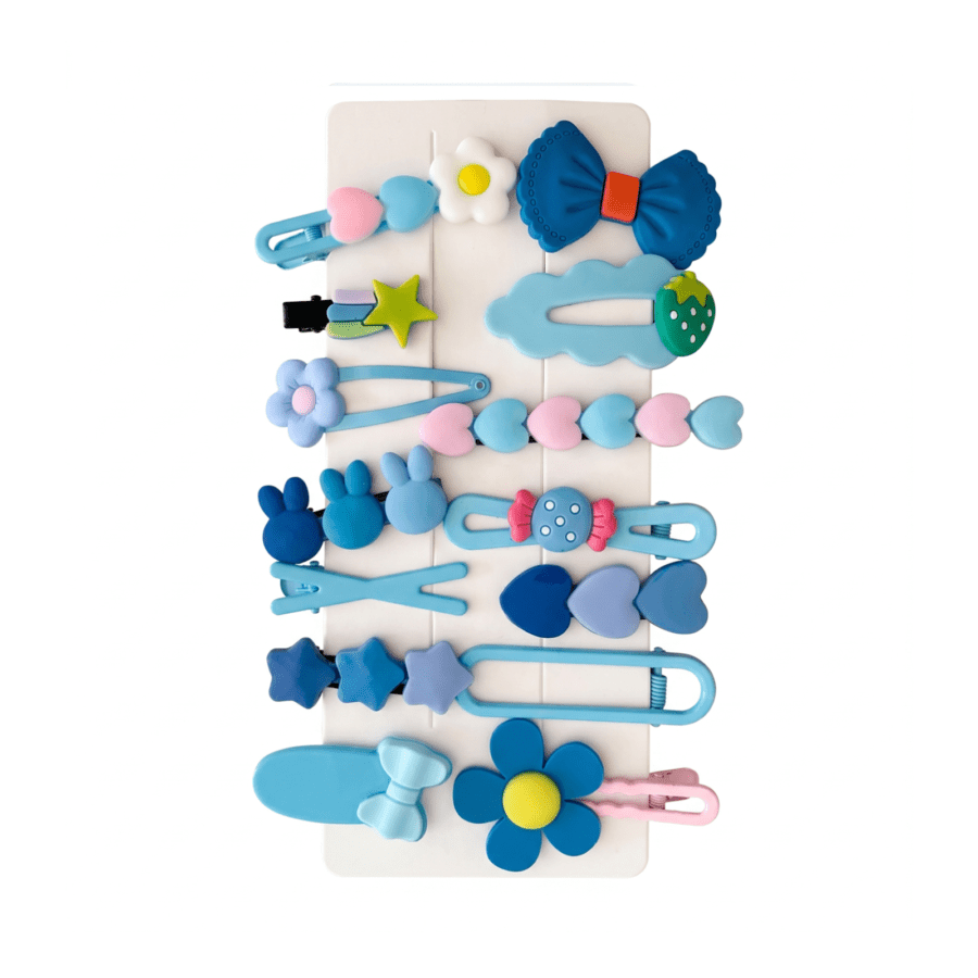 Blue Hair Clip Series Astro Kids