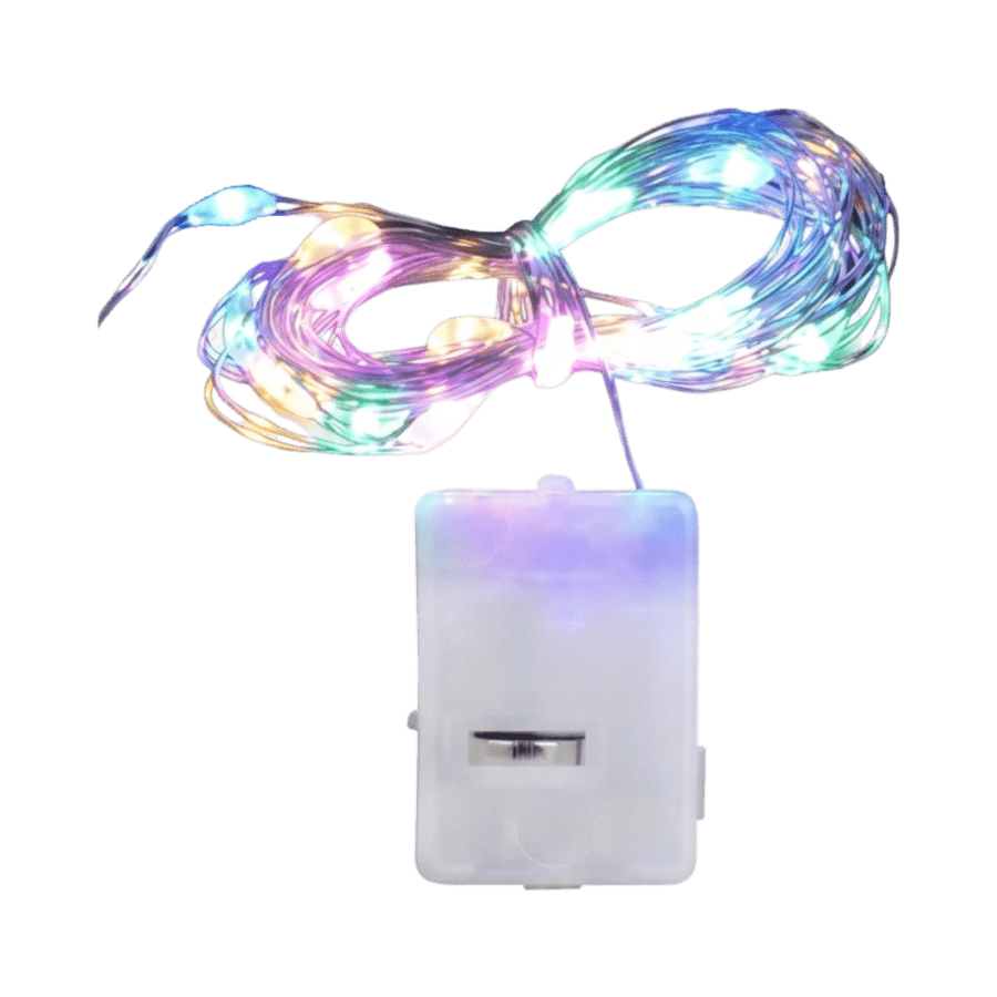 Lampu Warna Warni Kawat Dekorasi 5m