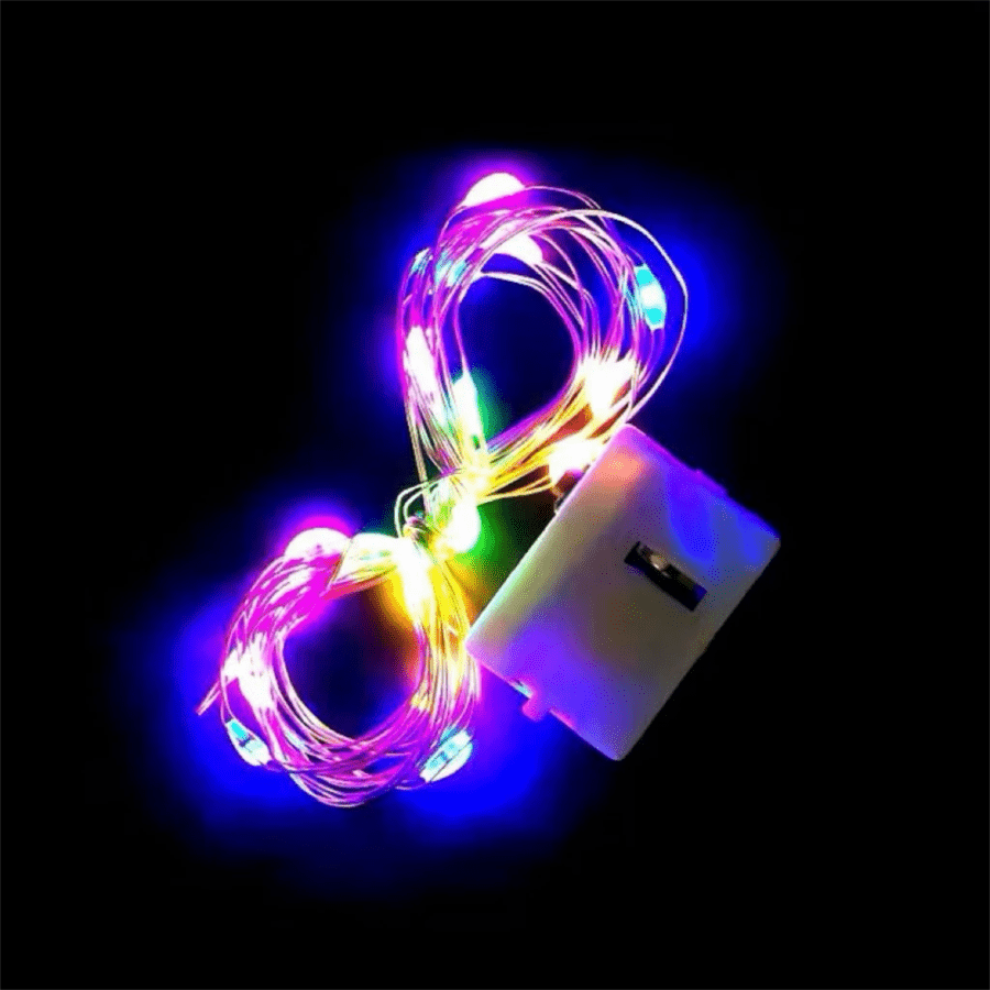 Lampu Warna Warni Kawat Dekorasi 5m