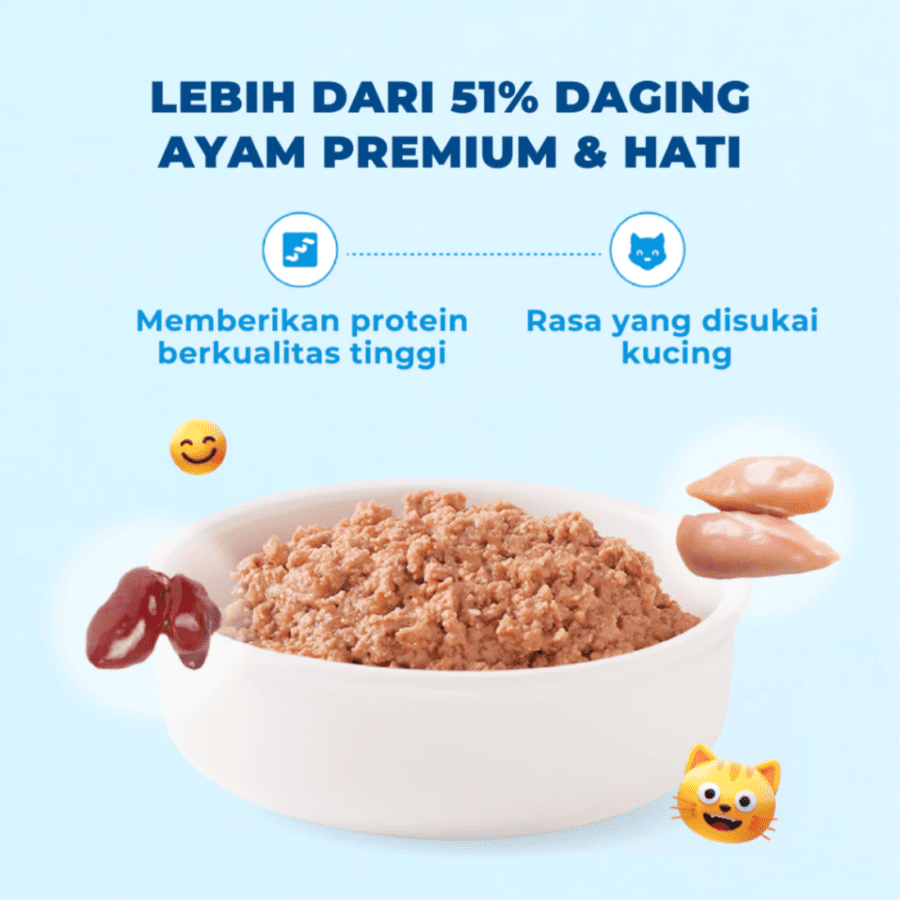 MrVet Immune Tuna Carrot Makanan Kucing Basah