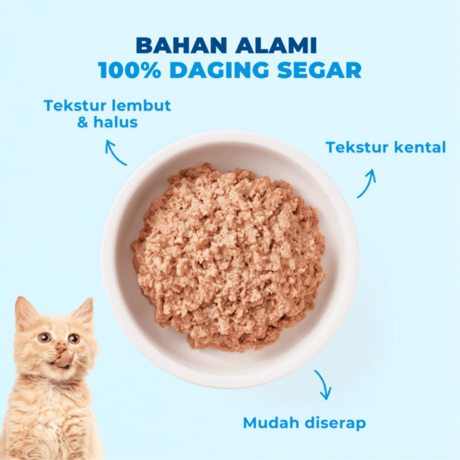 MrVet Immune Tuna Carrot Makanan Kucing Basah