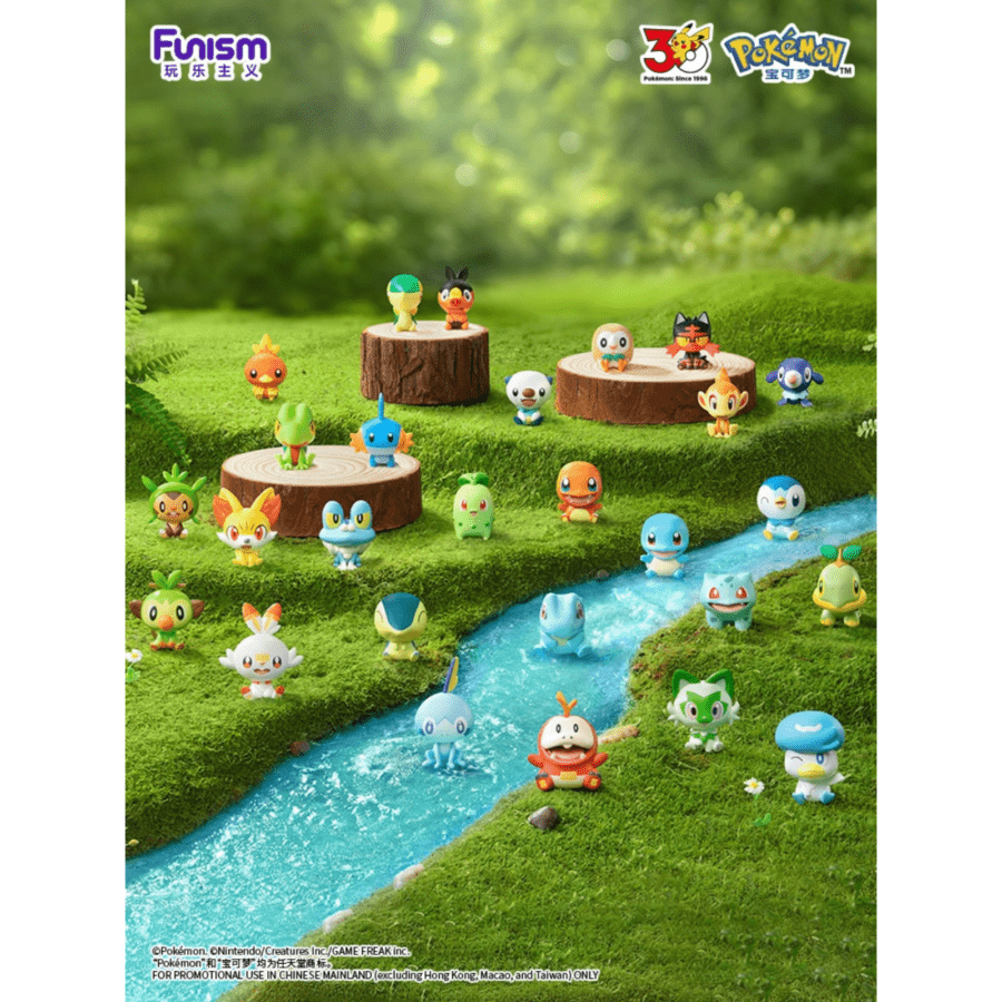 Pokemon First Partner Random Character Palmsize Wonders Blind Box