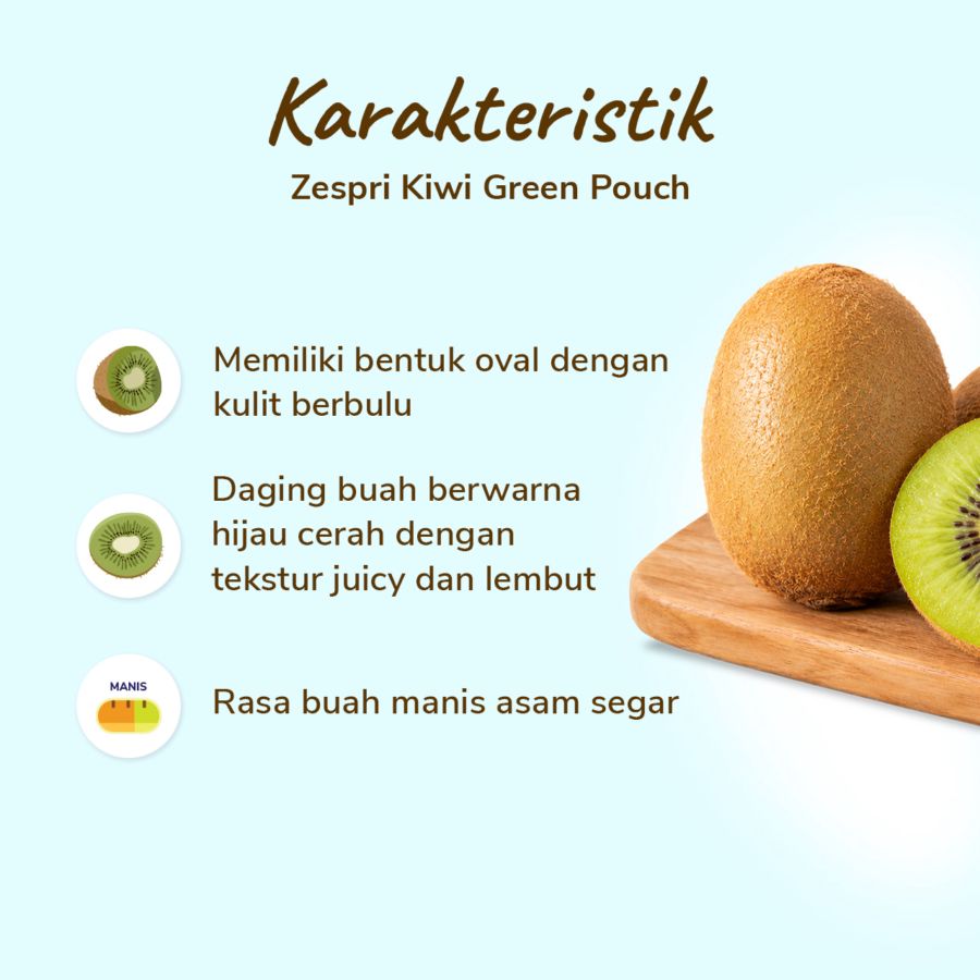 Zespri Kiwi Green Pouch