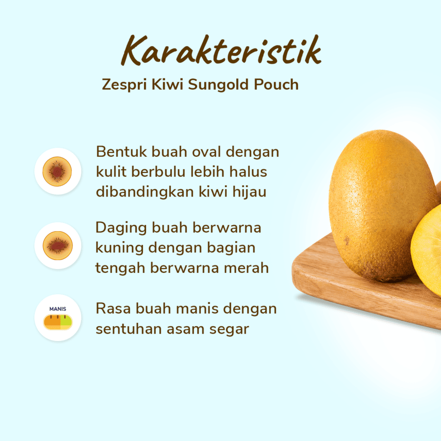 Zespri Kiwi Sungold Pouch