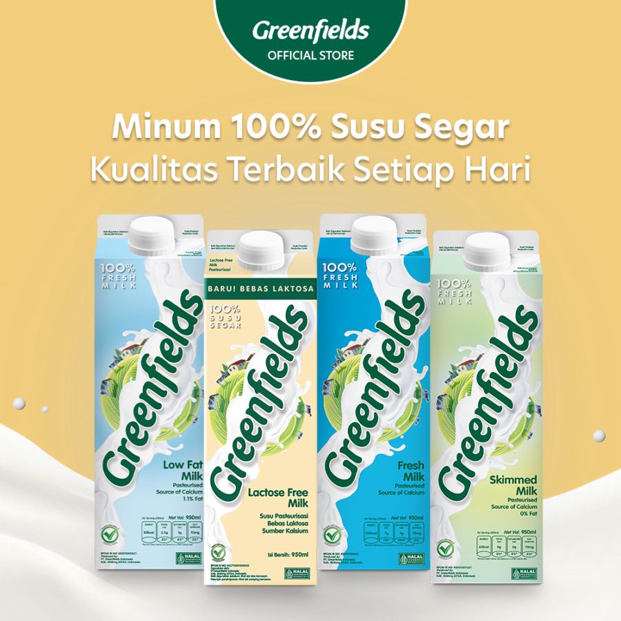 Greenfields Lactose Free Fresh Milk