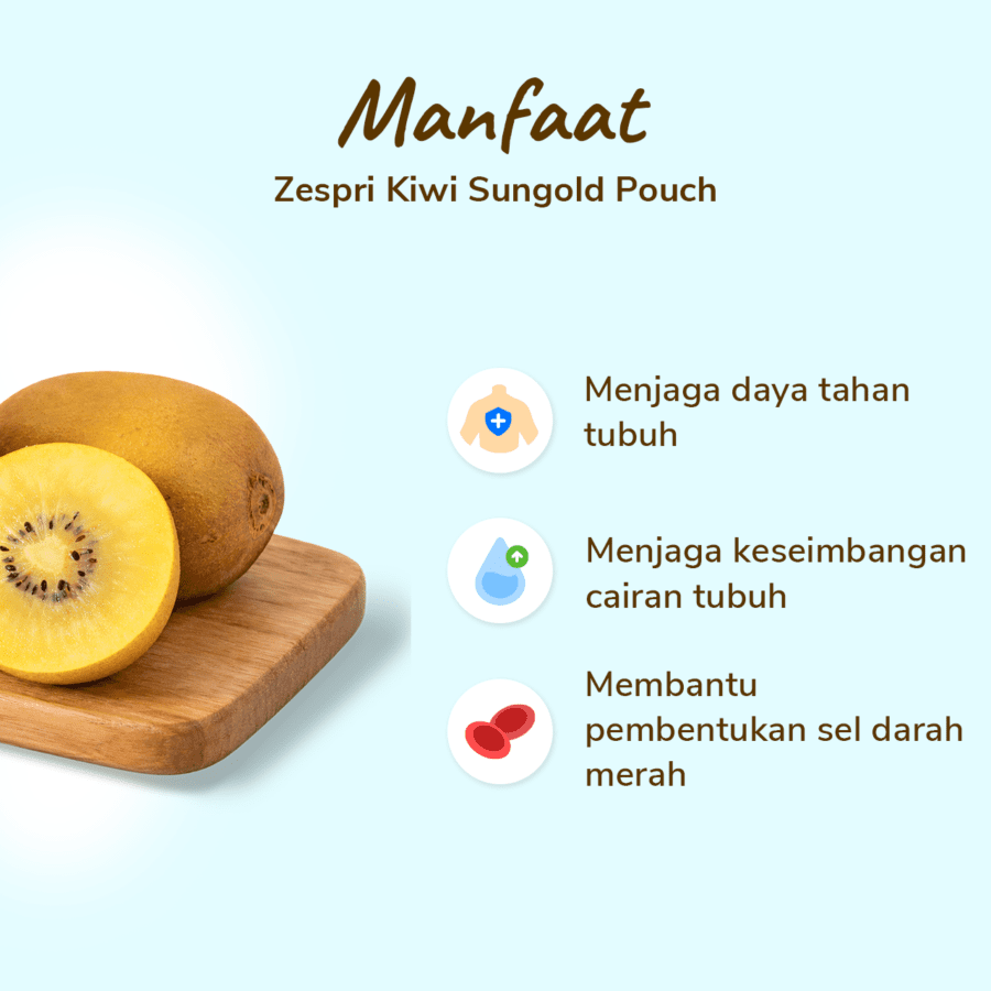 Zespri Kiwi Sungold Pouch