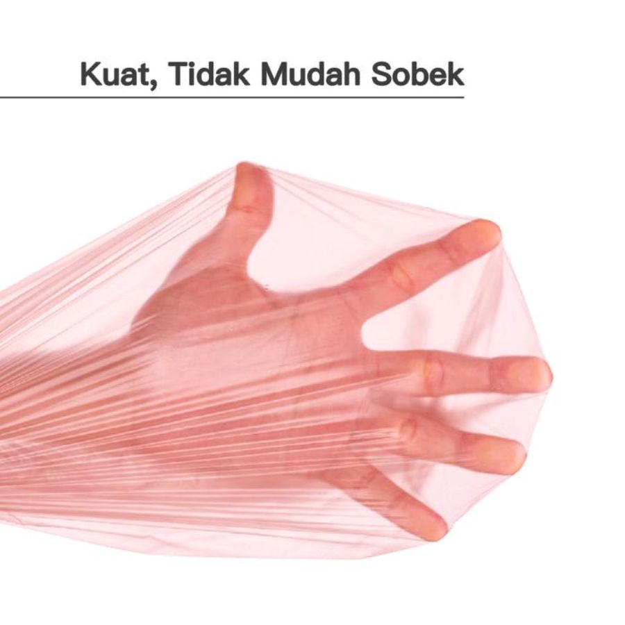 Bagus Kantong Sampah Roll Lavender Size 45 x 50 cm 24L