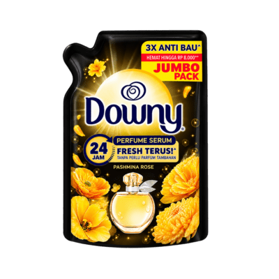 Downy Premium Parfum Pashmina Rose Pelembut & Pewangi Pakaian