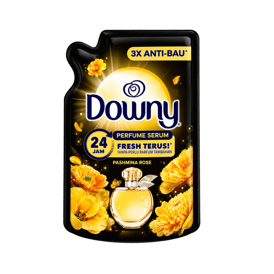 Downy Premium Parfum Pashmina Rose Pelembut Pakaian