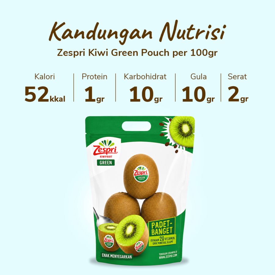 Zespri Kiwi Green Pouch