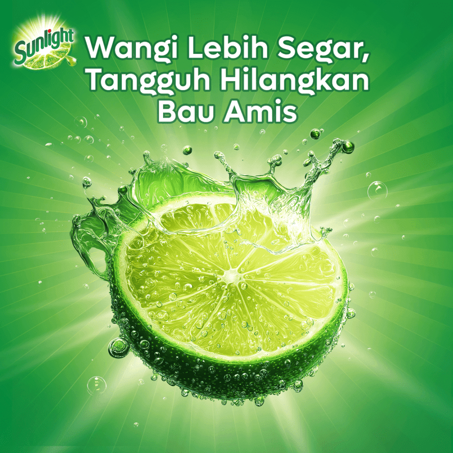 Sunlight Jeruk Nipis Cairan Pencuci Piring Refill