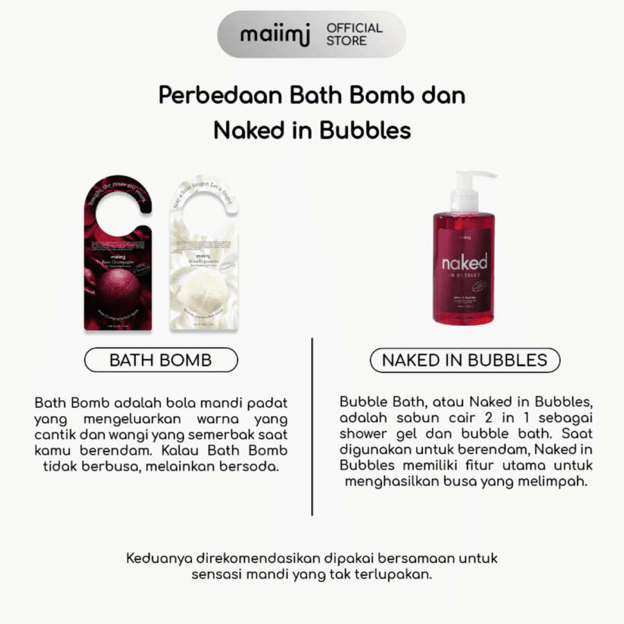 Maiimi Romantic Gift Set (Hard Bundle) Bath Bomb