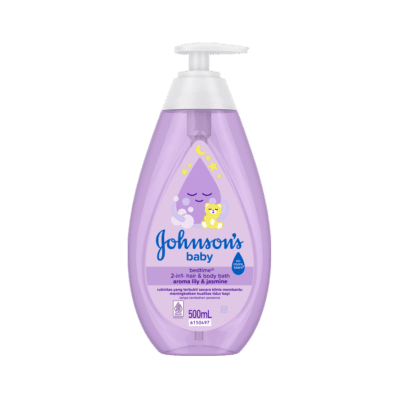 Johnson's Bedtime Hair & Body Baby Bath Sabun Bayi