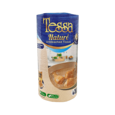 Tessa Nature Unbleached 2 Ply Tisu Dapur