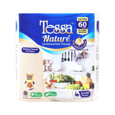 Tessa Nature Unbleached Tisu Dapur