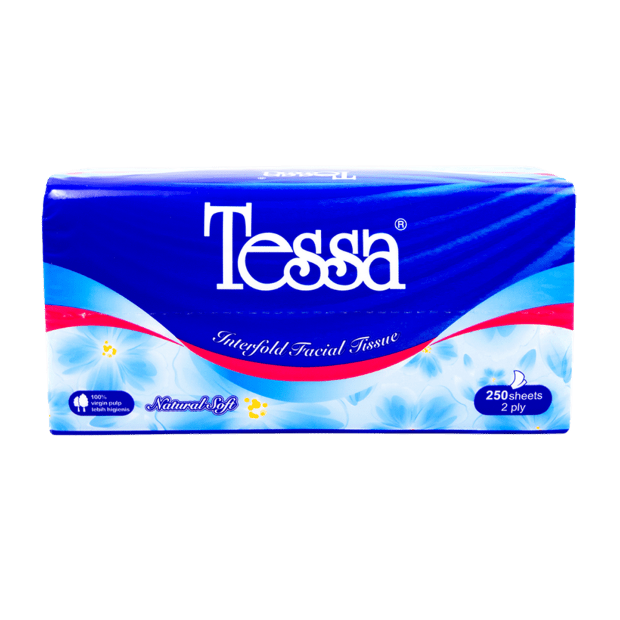 Tessa Natural Soft 2 Ply Tisu Wajah