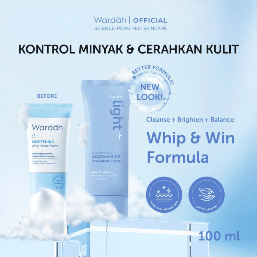 Light+ Low pH Nano Niacinamide Hyaluronic Zinc Whip Facial Foam
