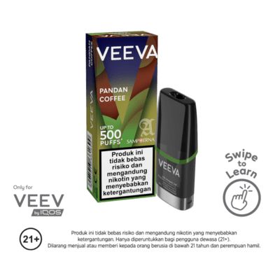 Veeva Pandan Coffee 3.5% Rokok Elektrik 1ml