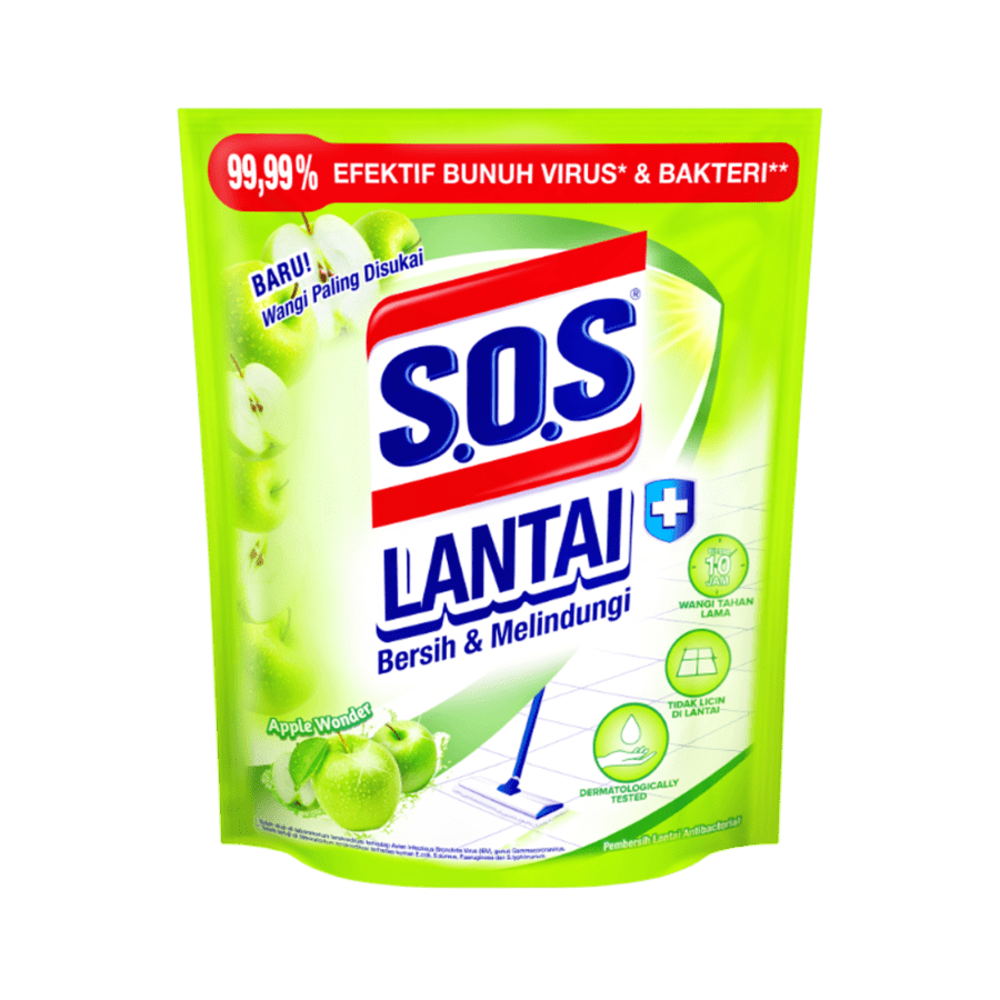 SOS Apple Wonder Pembersih Lantai Refill
