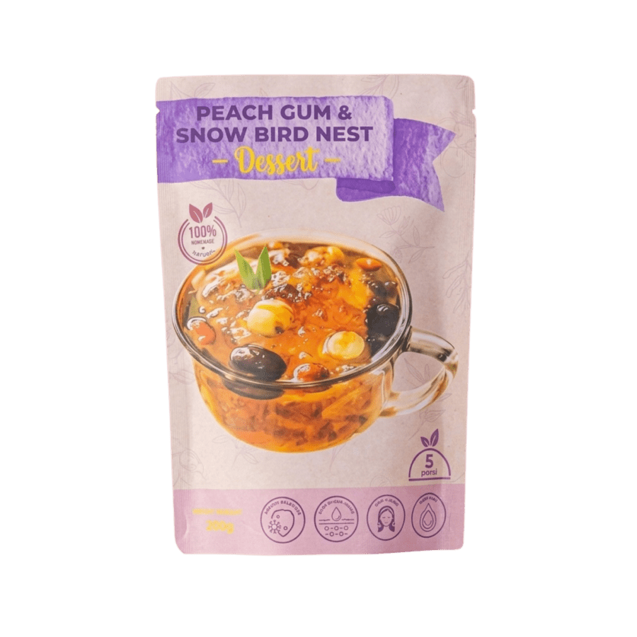 Chrystea Peach Gum & Snow Bird Nest Dessert Small