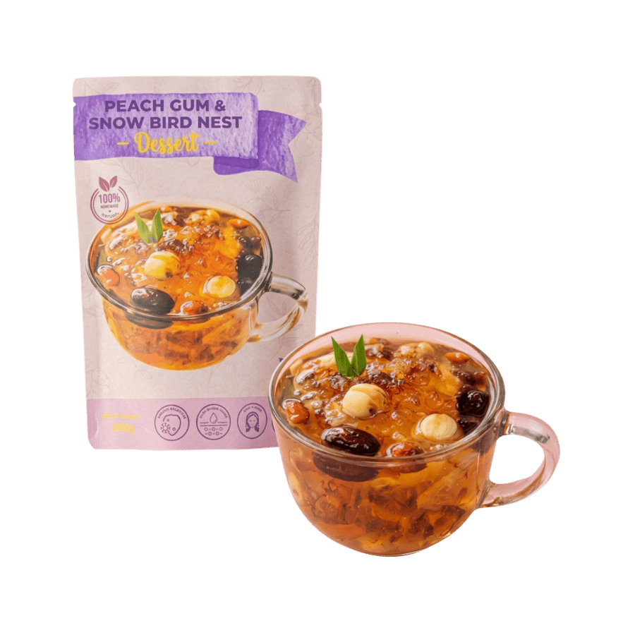 Chrystea Peach Gum & Snow Bird Nest Dessert Small