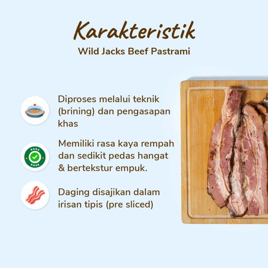 Wild Jacks Beef Pastrami