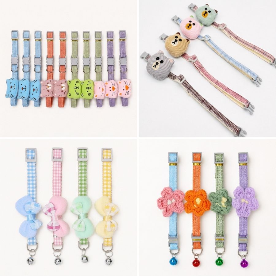 Cat Collar with Character