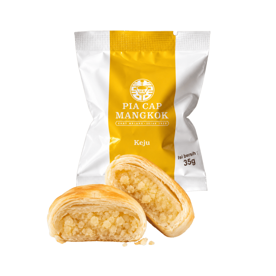 Pia Cap Mangkok Keju isi 6 Khas Malang 210gram