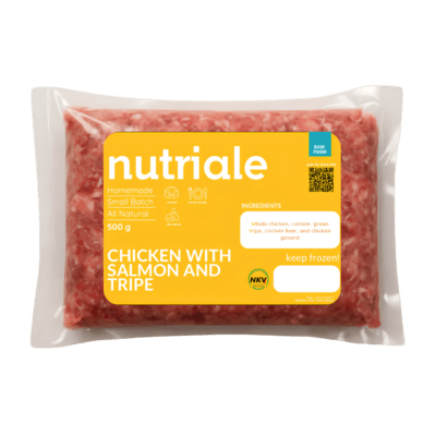 Nutriale Chicken & Salmon Makanan Anjing Basah