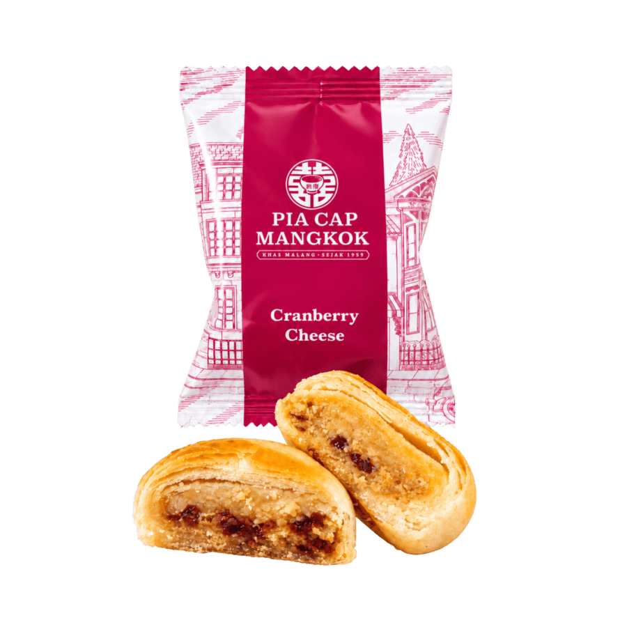 Pia Cap Mangkok Cranberry Cheese isi 6 Khas Malang 210gr