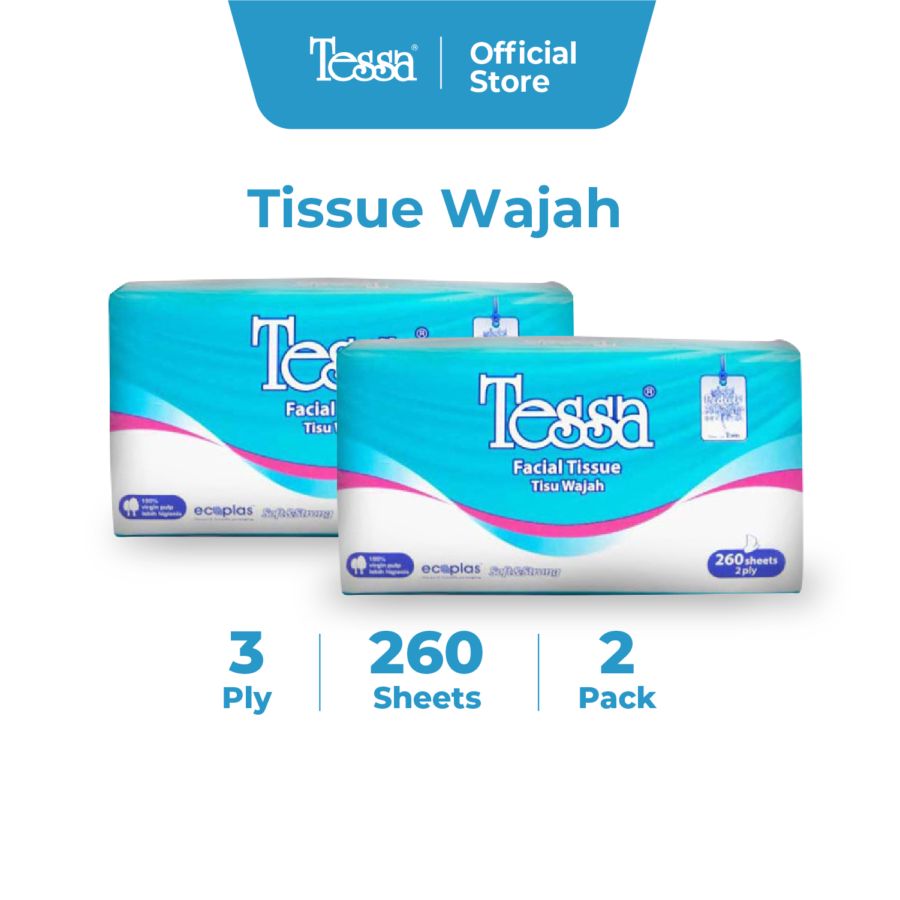 Tessa Tissue Facial 2Ply