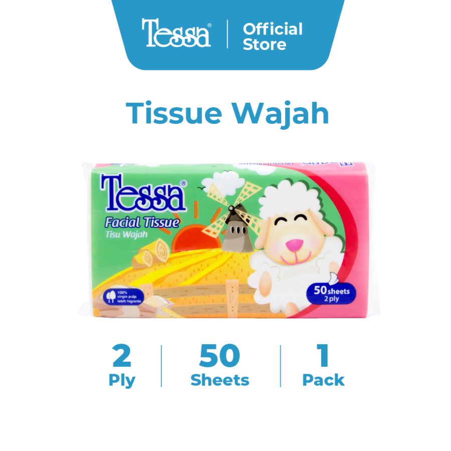 Tessa Travel 2 Ply Tisu Wajah