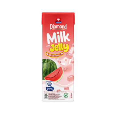 Diamond Milk Jelly Watermelon Susu UHT