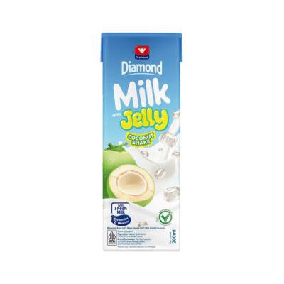 Diamond Milk Jelly Coconut Susu UHT