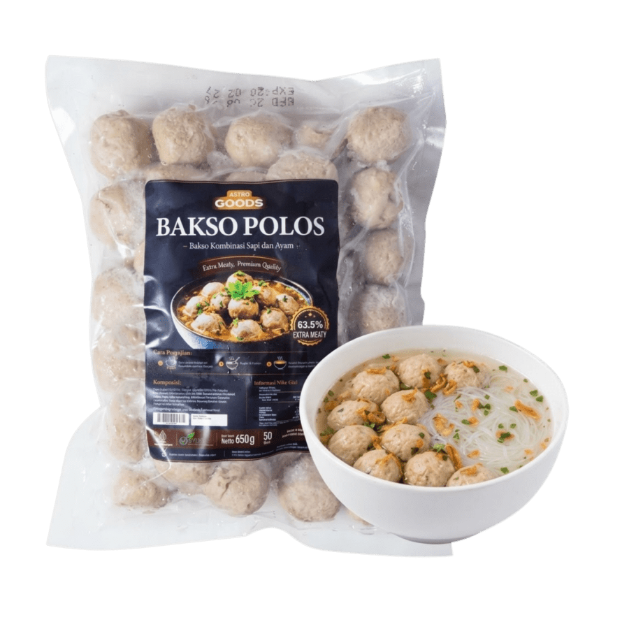 Bakso Polos Kombinasi Sapi dan Ayam Astro Goods