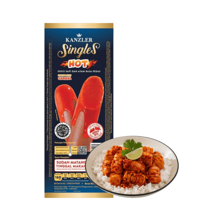 Kanzler Singles Hot Ready to Eat Sausages