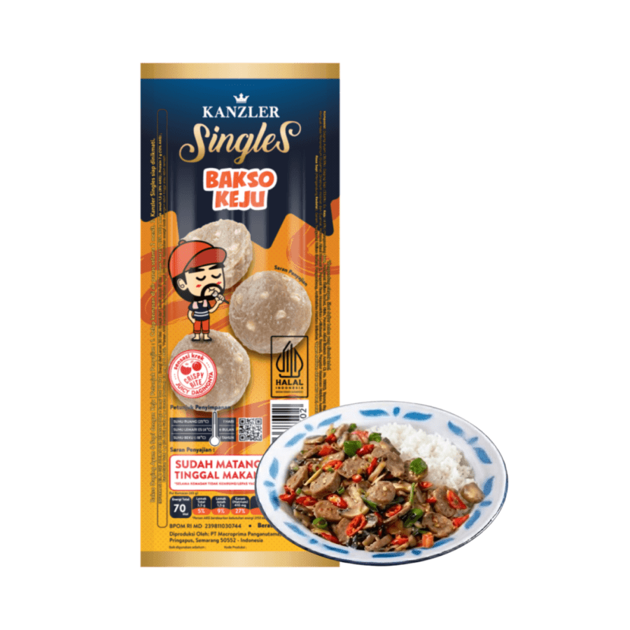 Kanzler Singles Bakso Keju 48gram