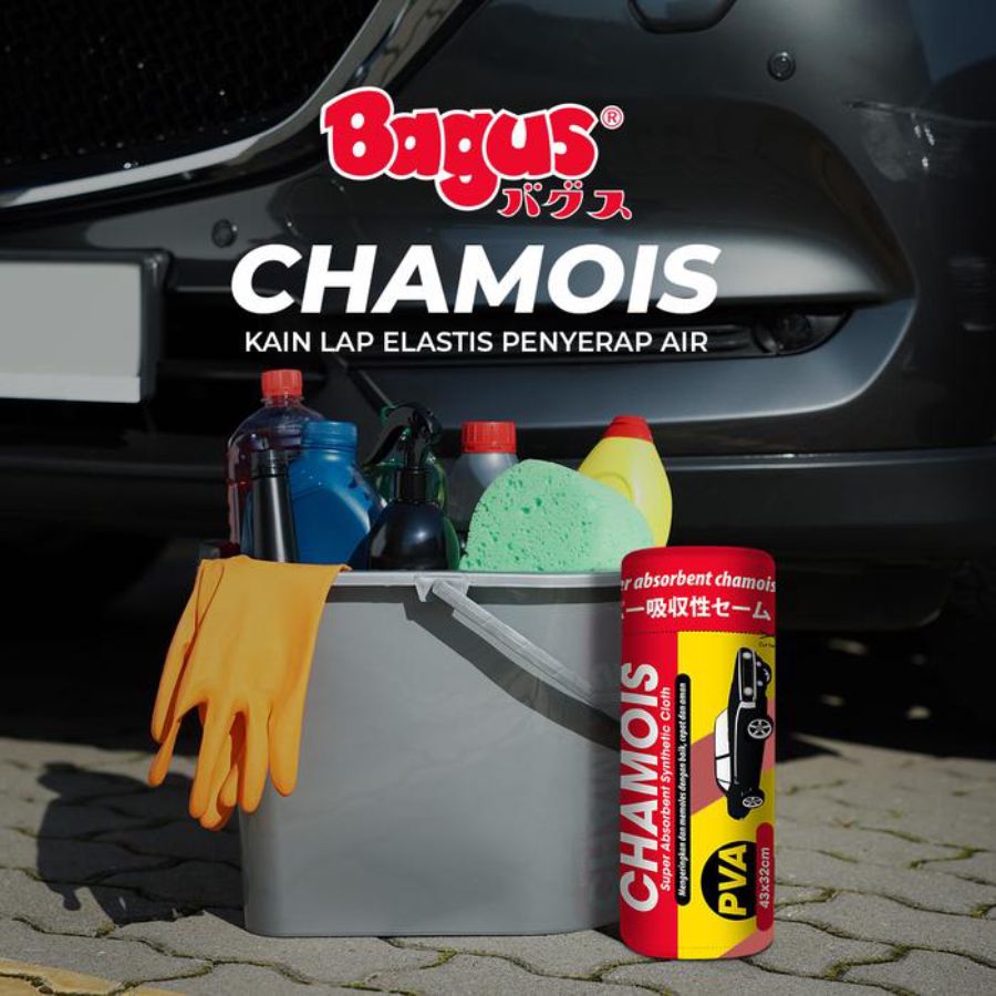 Bagus PVA Chamois Lap Serbaguna 43 x 32 cm