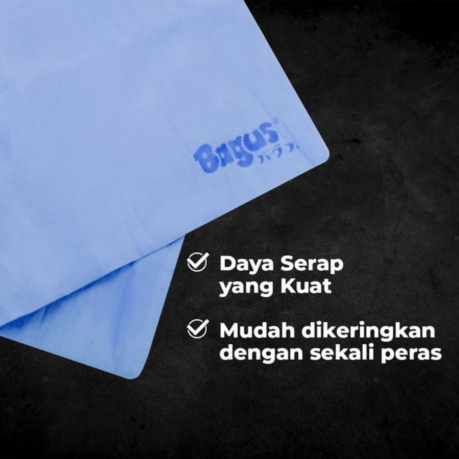 Bagus PVA Chamois Lap Serbaguna 43 x 32 cm