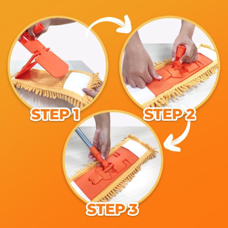 Bagus Micromate Chenille Mop Set